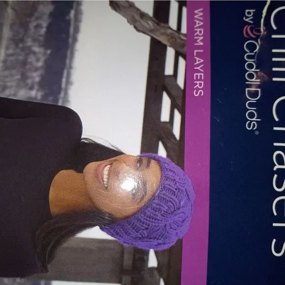 NEW WITH TAGS Cuddl Duds Chill Chasers Long Sleeve Crew - Picture 2 of 7